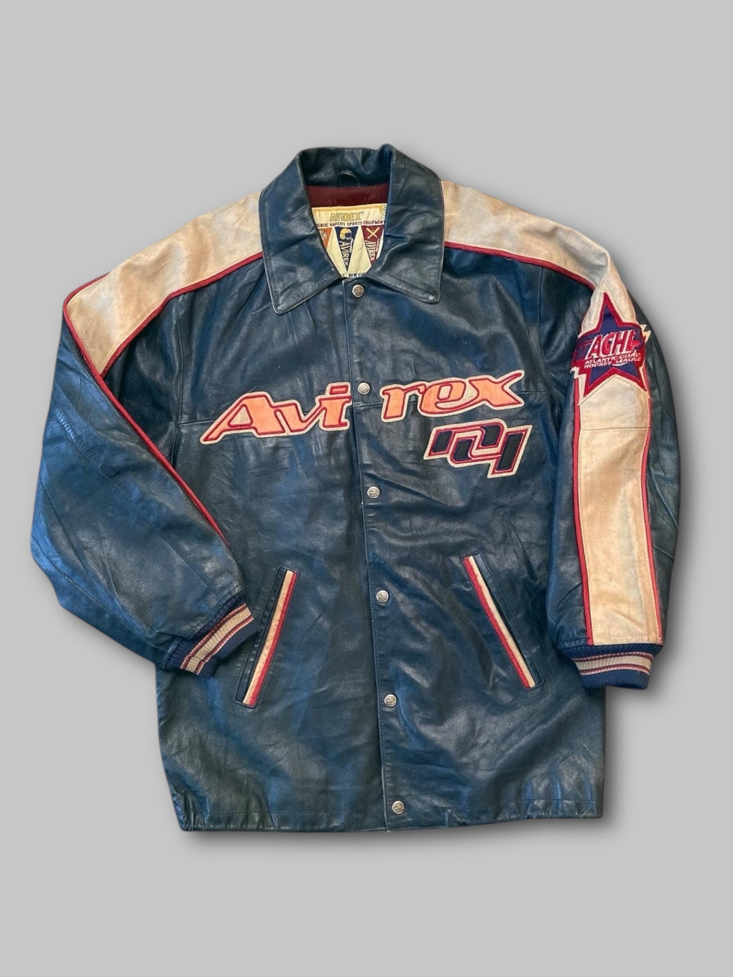 Avirex leather jacket (M/L)
