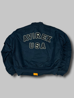 Avirex MA-1 flight bomber jacket (L)