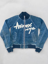Avirex Women’s Denim bomber jacket (XS)