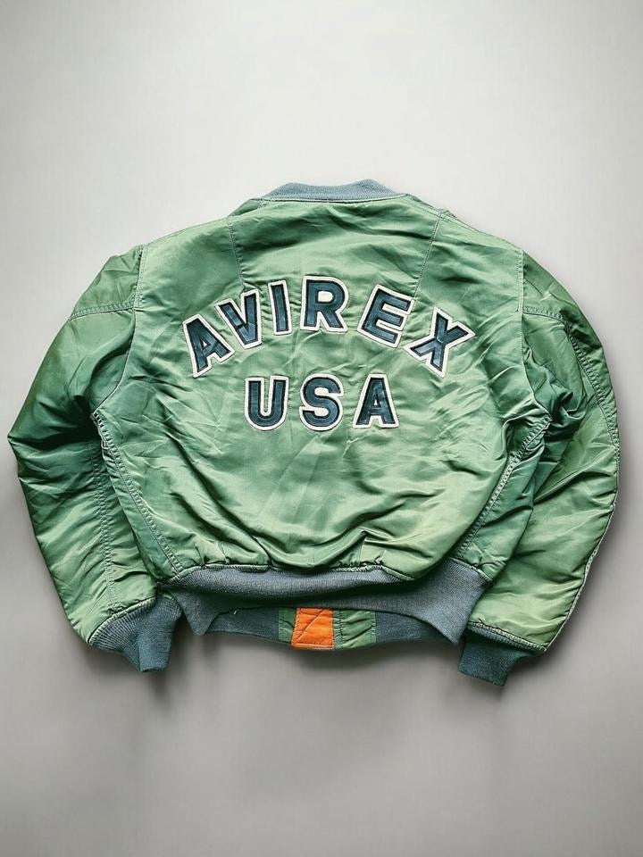 Avirex flight bomber jacket (L)