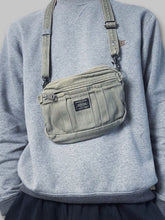 Porter Yoshida Herringbone Crossbody Bag