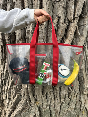 Prada Sport Transparent Tote Bag