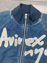 Avirex Women’s Denim bomber jacket (XS)