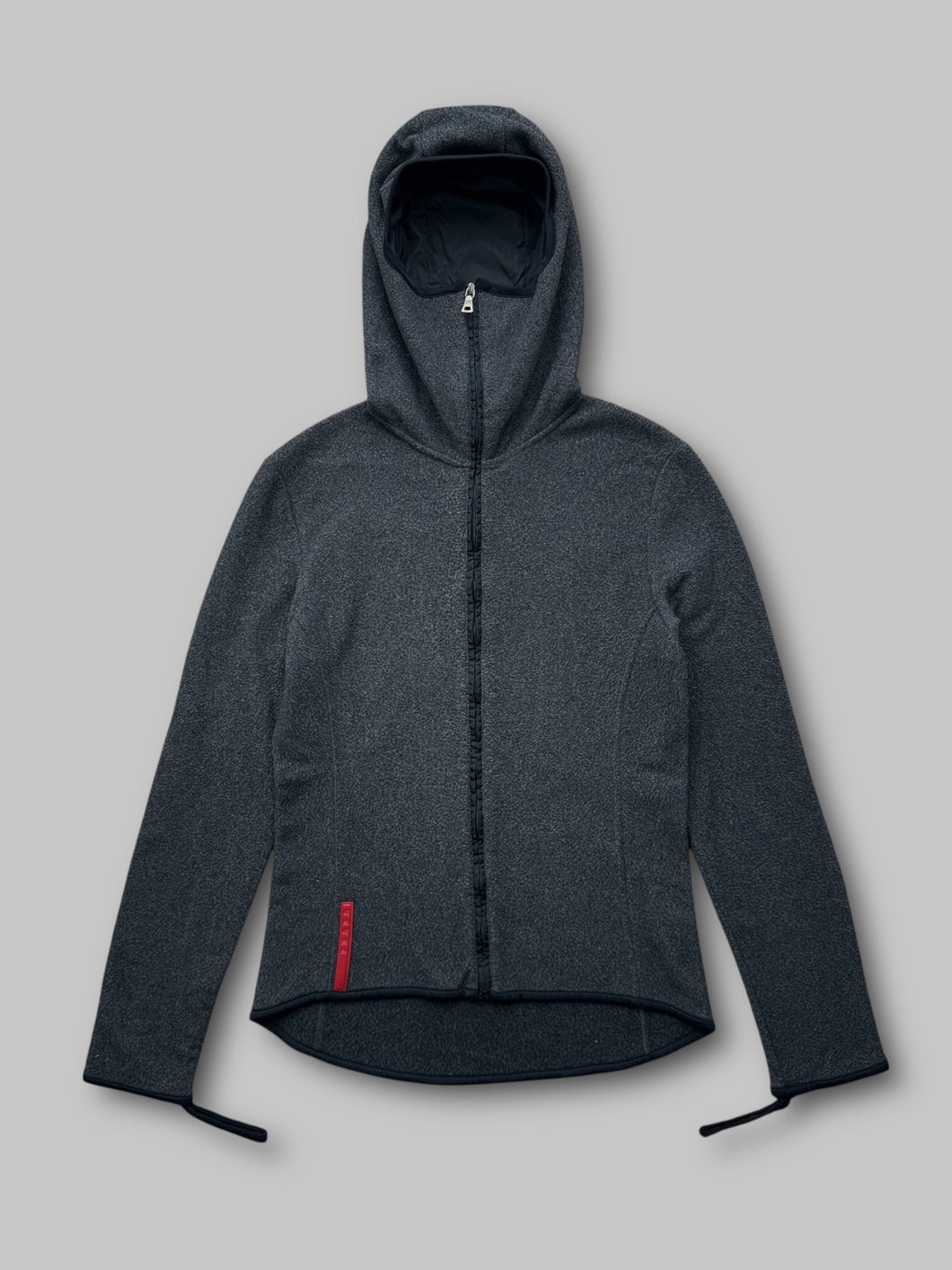 Prada Sport 2000s Women’s Balaclava Fleece Jacket (Fits XS)