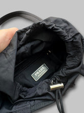 Prada Sport 1999 Nylon Fur Shoulder Bag