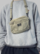 Porter Yoshida Herringbone Crossbody Bag