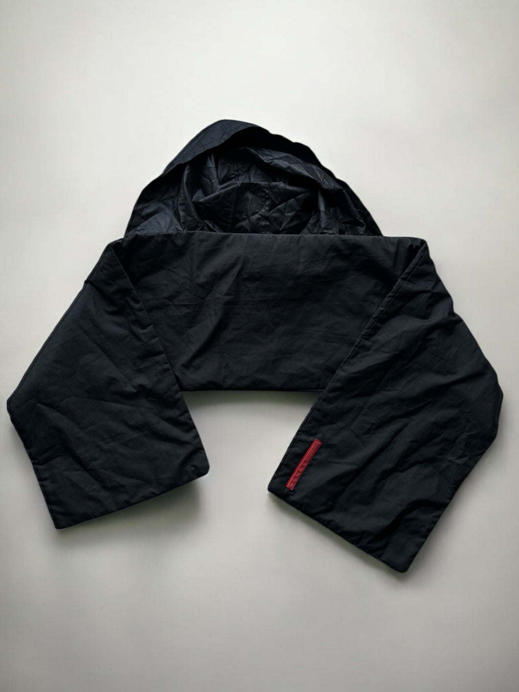 Prada Sport nylon hooded scarf 00s